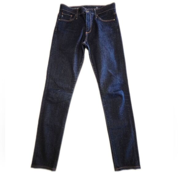 AG Adriano Goldschmied The Farrah High Rise Skinny Ankle Dark Blue Was Jeans, 26 - Picture 2 of 11